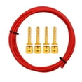 thumbnail image 2 of Tubo de la manguera de la mancha de montaña del tubo de aceite de aceite hidráulico Reemplazar las aceitunas y los insertos de latón para el sistema B Bh59 rojo Macarena Tubo de aceite de freno de bicicleta, 2 of 5