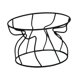 thumbnail image 4 of Soporte elevado para comedero de perros, soporte metálico para comedero de gatos, suministros resistentes para mascotas, estación de alimentación Negro, 4 of 8