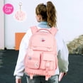 thumbnail image 2 of Mochila con ruedas WZLVO para niñas y mujeres de 21 pulgadas resistente al agua, 2 of 8
