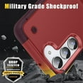 thumbnail image 7 of JTCASES for Samsung Galaxy S20 FE Case, Foldable Kickstand Heavy Duty Protective Rugged Hybird Anti-slip Shockproof/Drop Resistant PC TPU Shell for Samsung Galaxy S20 FE, Red, 7 of 7
