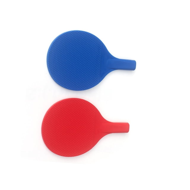 Soidarity Juego de raquetas ergonómicas antideslizantes para tenis de mesa, juego de paletas de dureza, paleta de Ping Pong ligera, equipo para niños Tenis de Soidarity OD005730-00