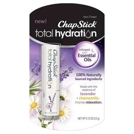 Chapstick Total Hydration Essential Oils Lip Balm - Relax -