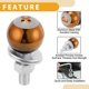 thumbnail image 3 of Tapa de tornillos de matrícula M6 universal para motocicleta Unique Bargains de 40 mm, kit de tornos de matrícula antirrobo de aleación de aluminio naranja 4Pcs, 3 of 6