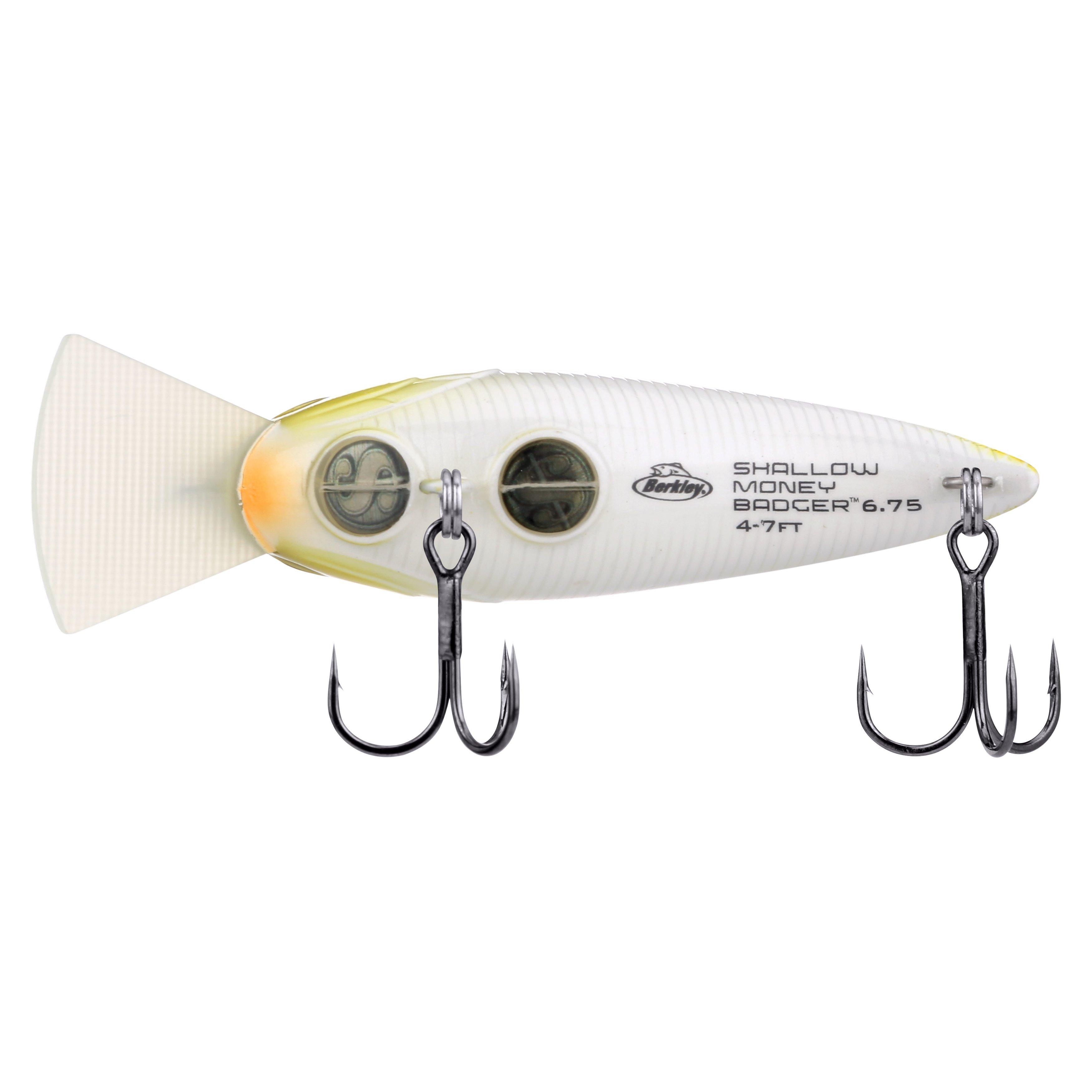 Berkley Shallow Money Badger Fishing Crankbait, 2.75 in, Hybrid Baitfish-Crayfish