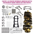 thumbnail image 4 of Kit de reconstrucción de motor 2AZ-FE 2.4L con kit de sincronización de varillas de cigüeñal para Toyota, 4 of 11