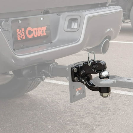 Curt Trailer Ball and Pintle Hook Combination Hitch Ball Bolt On 48200 ...