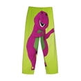thumbnail image 6 of Barney And Friends Pajama Pants for Men, Super Soft All over Print Lounge Pants Sleepwear Bottom with Pockets Drawstring, 6 of 8
