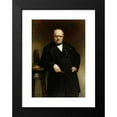 thumbnail image 2 of Léon Bonnat 14x18 Black Modern Framed Museum Art Print Titled - Portrait of Barye with a Wax Model of ‘Seated Lion’ (1885), 2 of 5