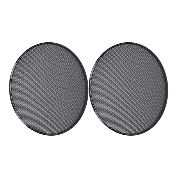 Funda Protectora Para Parrilla De Subwoofer, Multiusos, Fácil De Instalar, OD 8,66 Pulgadas, 2 Cubiertas Para Parrilla De Altavoz Para Aplicaciones Automotrices