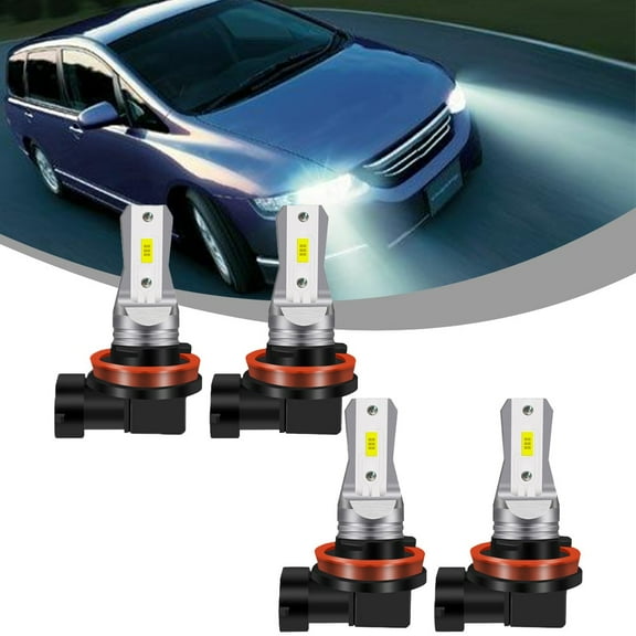 For Chevy 2004-2012 4PC LED Headlight Bulbs High&Low Beam For combo Kit 6000K