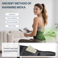 thumbnail image 3 of Neidga Cordless Heated Back Massager with 3 Vibration & 3 Heat, Adjustable Lumbar Support Belt with Herbal Pocket, Rechargeable for Men Women, 3 of 12