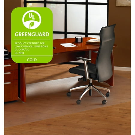 Floortex Cleartex Ultimat 60 x 60 Chair Mat for Hard Floor, Rectangular