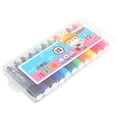 thumbnail image 2 of Fyydes Stylos pour Tout-Petits 12 Couleurs Non Toxiques Solubles dans l'Eau Stylos Lavables en Rotation Colorée, 2 of 8