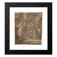 thumbnail image 2 of Pieter Crijnse Volmarijn 12x14 Black Modern Framed Museum Art Print Titled - The Continence of Scipio (1646-79), 2 of 5