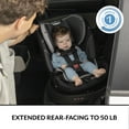 thumbnail image 2 of Evenflo Gold Revolve360 Slim 2-in-1 Rotating Car Seat with SensorSafe (Obsidian), 2 of 10