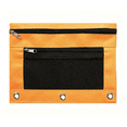 thumbnail image 3 of 3 Compartment Mesh Zipper Pencil Pouch, 10''x 7'' Transparent Lightweight Pen Storage Bag, 3 of 5