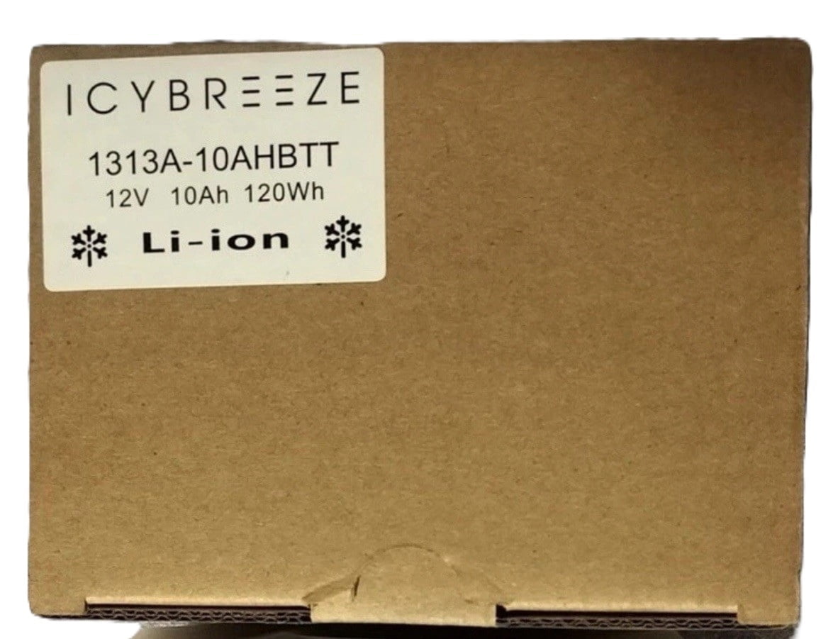 IcyBreeze OEM 12V 10Ah Lithium-Ion Battery Replacement for the IcyBreeze Series Portable Cooler Air Conditioner