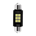 thumbnail image 1 of Automotive LED Festoon Bulb Set, Error-Free Interior Dome Light Replacement, 31mm 36mm 39mm 41mm Canbus Compatible, Bright White Car Map Vanity Lights, 4-Pack, 1 of 8