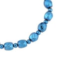 thumbnail image 4 of Hematite Beaded Blue Plated Stretch Bracelet for Women Jewelry for Women Ct 110.29 Birthday Christmas Gifts, 4 of 7