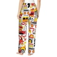 thumbnail image 3 of Xecao Cars Women's Straight Lounge Pajama Pants: The Epitome of Relaxed Sleepwear, 3 of 9
