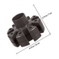 thumbnail image 2 of unbranded Accesorio Parasol Marrón Para Sombrilla Exterior Resistente Y Compatible Varias Marcas, 2 of 7