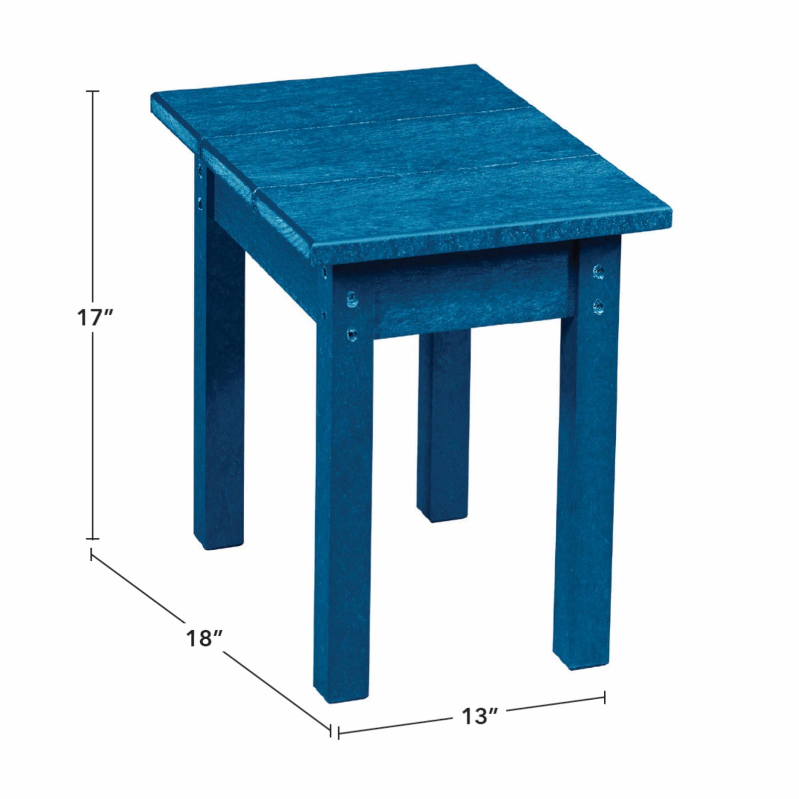 Capterra Casual Small Rectangular Table - Greystone