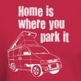 thumbnail image 3 of CafePress - Home Is Where You Park It Dark T Shirt - Men's Classic Graphic Cotton T-Shirt, 3 of 4