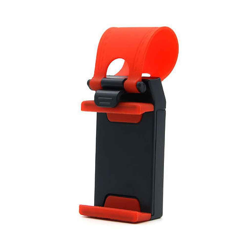 Car Steering Wheel Phone Clip Mount Holder Universal Bike Auto Camera GPS Stand Bracket for iPhone Samsung