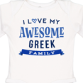 thumbnail image 4 of Inktastic Greek Family Pride Awesome Boys or Girls Long Sleeve Baby Bodysuit, 4 of 5
