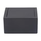 thumbnail image 3 of Caja para gemelos, caja negra para pendientes para hombres y mujeres, caja organizadora giratoria para gemelos, 3 of 8