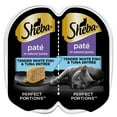thumbnail image 3 of (4 pack) Sheba Wet Cat Food Pate, Tender Whitefish & Tuna Entree, 2.6 oz Perfect Portions Twin Pack Tray, 3 of 14