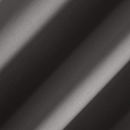 Sun Zero Lichtenberg Blackout Thermal Grommet Curtain 2 Panel (Grey 104 in X 96 in)