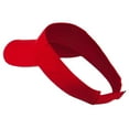 thumbnail image 2 of Coach Embroidered Athletic Mesh Visor - Red OSFM, 2 of 5