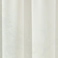 thumbnail image 2 of Curtainworks Soho Voile Curtain, Sheer Single Panel, Pole Top, Indoor, Winter White, 59"W x 144"L, Adult, 2 of 5