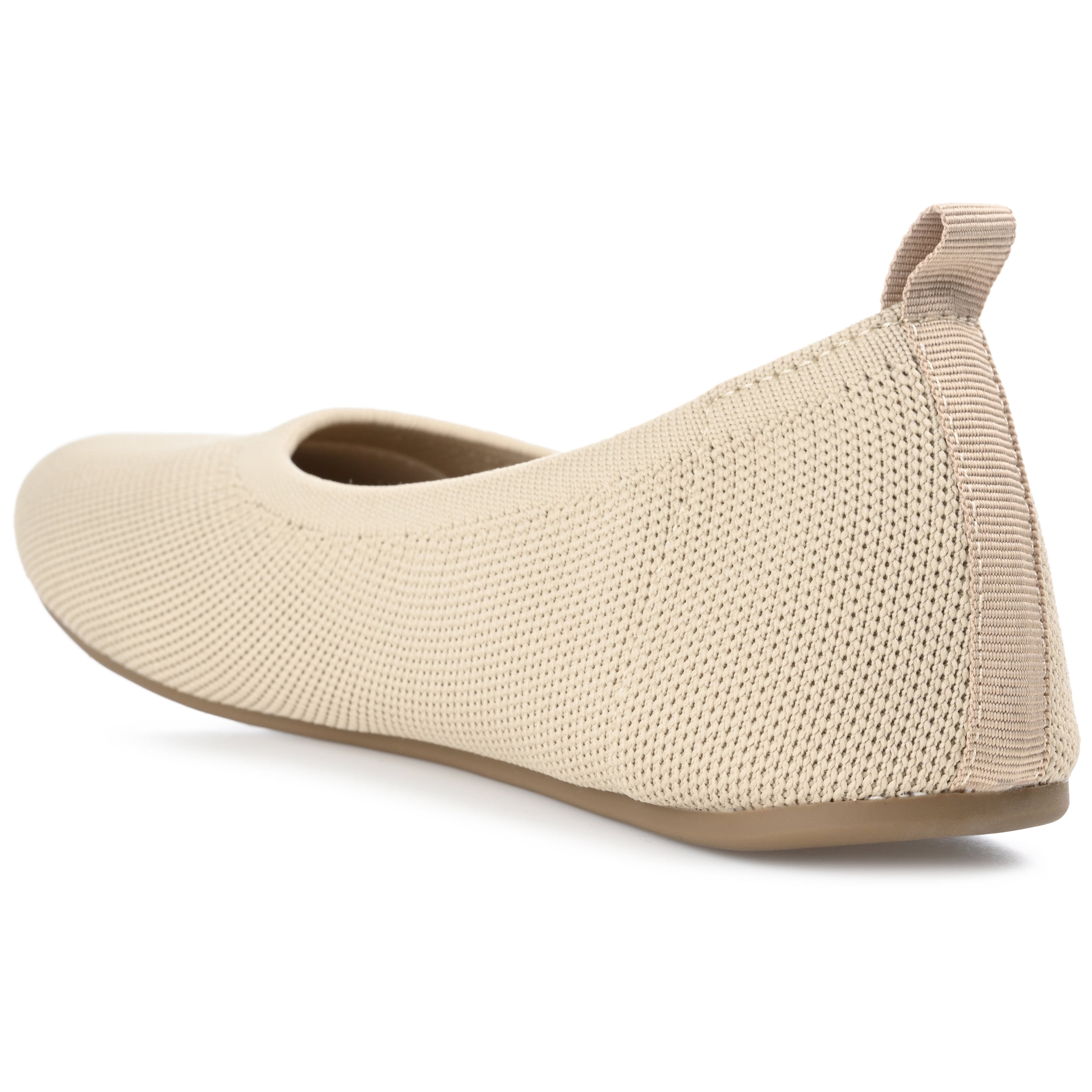 Journee Women's Jersie Knit Foldable Ballet Flats, Widths Available