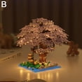 thumbnail image 1 of Cherry Blossom Tree Building Blocks Educational Assembling Toys Children Boys Girls Gift, 1 of 1