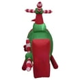 thumbnail image 6 of Northlight Lighted Inflatable Santa with Helicopter Outdoor Christmas Decoration -7', 6 of 6
