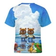 thumbnail image 5 of Animal Crossing Kid's T-Shirt Short Sleeve T-Shirt Tops Summer Tee Shirt for Boys Girls 150CM, 5 of 8