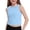 Solid, variant on YUQIN Soft Girls Tank Tops Sleeveless Basic Shirts Summer Athletic Tank Top Solid Color Workout Crop Tops For Sports Yoga Tee Shirts Spring Clothes Tshirt