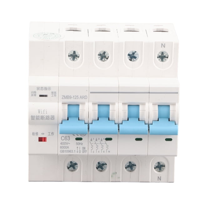 Commutateur de Télécommande Sans Fil de Disjoncteur Intelligent de WiFi 4P 400V63A