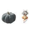thumbnail image 1 of Escultura De Astronauta De Peluche De Calabaza De Halloween, Cojín Decorativo Para Sofá, Adorno Espacial, Estatua Para Cama, Dormitorio, Decoración De Habitación Y Centro De Mesa., 1 of 8