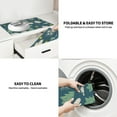 thumbnail image 4 of YFYANG Microfiber Dish Drying Mat for Kitchen, Reusable Green Vintage Christmas Graffiti Large Dish Mat, 18" x 24", 4 of 9