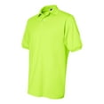 thumbnail image 3 of Jerzees Men's 2 Button Placket Welt Knit Collar Polo Shirt, Medium, Safety Green, 3 of 6