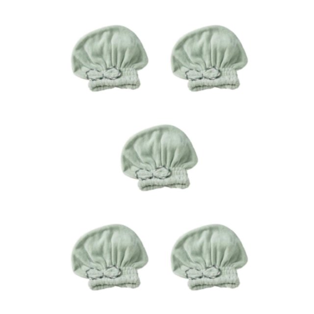 Wosthever Toalla de secado de pelo absorbente de agua para mujer, gorro de baño ajustable portátil para niñas, gorro de ducha de estilo Type2 NO2