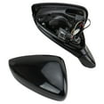 thumbnail image 3 of TRQ Passenger Side Power Heated Mirror Smooth Black Paint to Match Fits 2019-2021 Mazda 3 MA1321237, 3 of 5