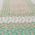 thumbnail image 3 of Super Area Rugs Country Braided Farmhouse Cotton Reversible Area Rug Green & Cream - Rectangle 3' X 5', 3 of 5