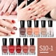 thumbnail image 1 of Esmalte de uñas, regalo para mujer, set de esmalte de uñas de secado rápido, pelable y desgarrable, 5 ml x 10 botellas, bolígrafo para uñas., 1 of 2