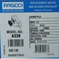 thumbnail image 5 of Fasco A228 3000 RPM 115 Volts OEM Replacement Draft Inducer Blower, 5 of 5