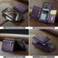 thumbnail image 5 of 2 IN 1 PU Leather Wallet Phone Case Back Cover For IPhone 15 Pro Max 15 Plus, 5 of 5