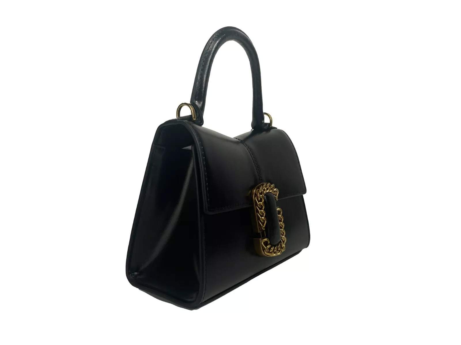 Marc Jacobs The St Marc Mini Top Handle Satchel Crossbody Bag 
